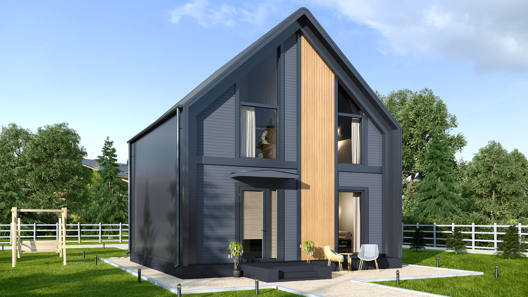 Каркасный дом VZ-841